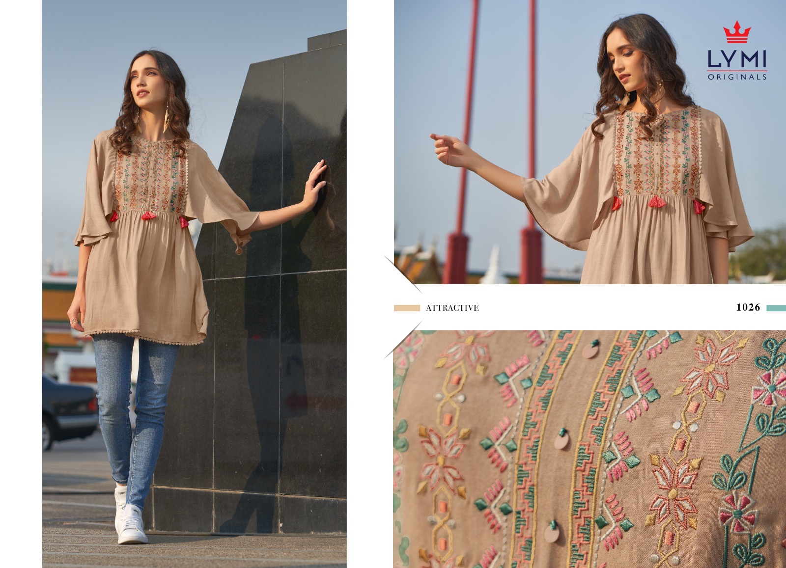 lymi paradise vol 2 rayon elegant kurti catalog