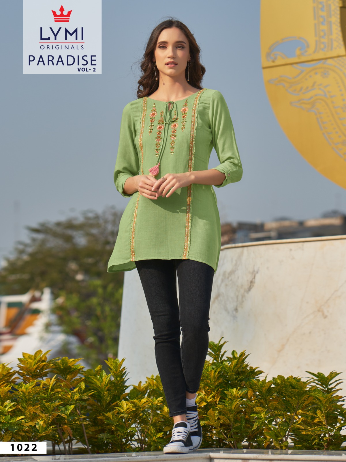 lymi paradise vol 2 rayon elegant kurti catalog