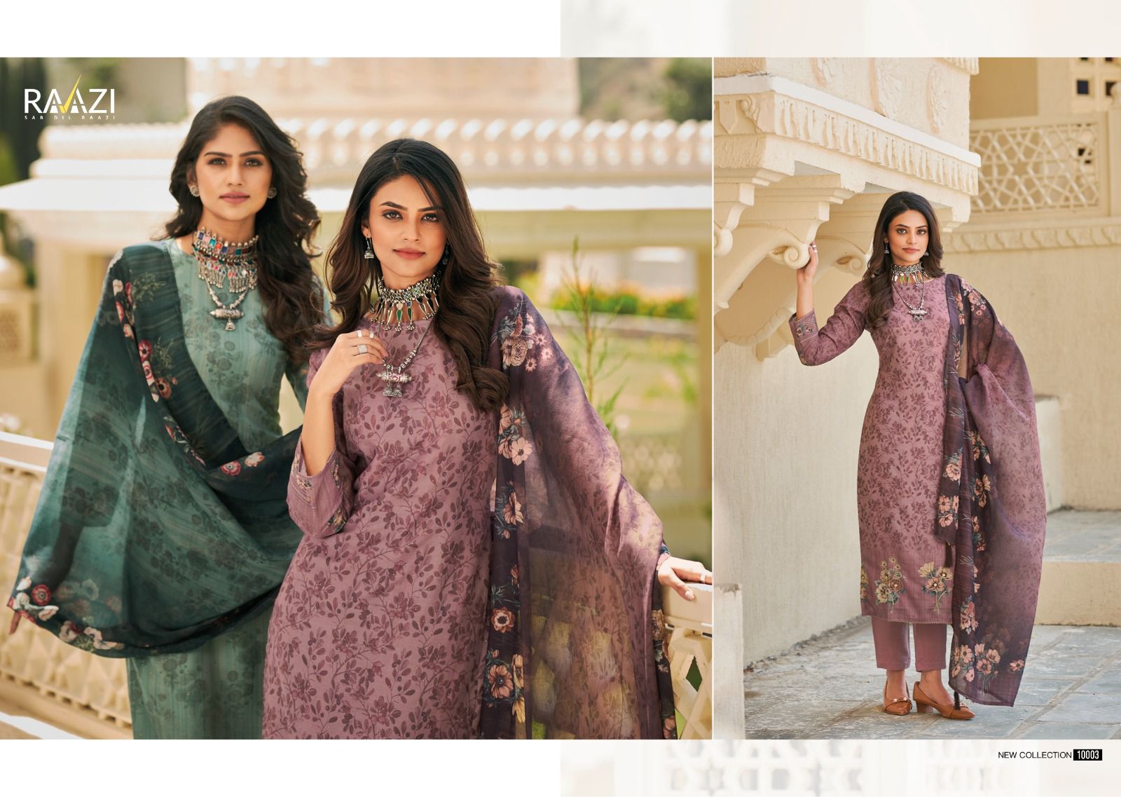 rama fashion zeeya cotton gorgeous look salwar suit catalog