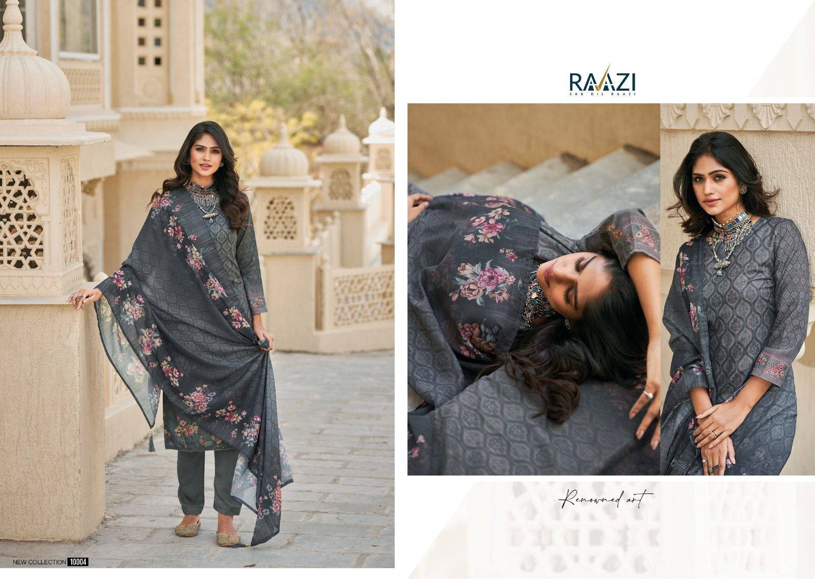 rama fashion zeeya cotton gorgeous look salwar suit catalog