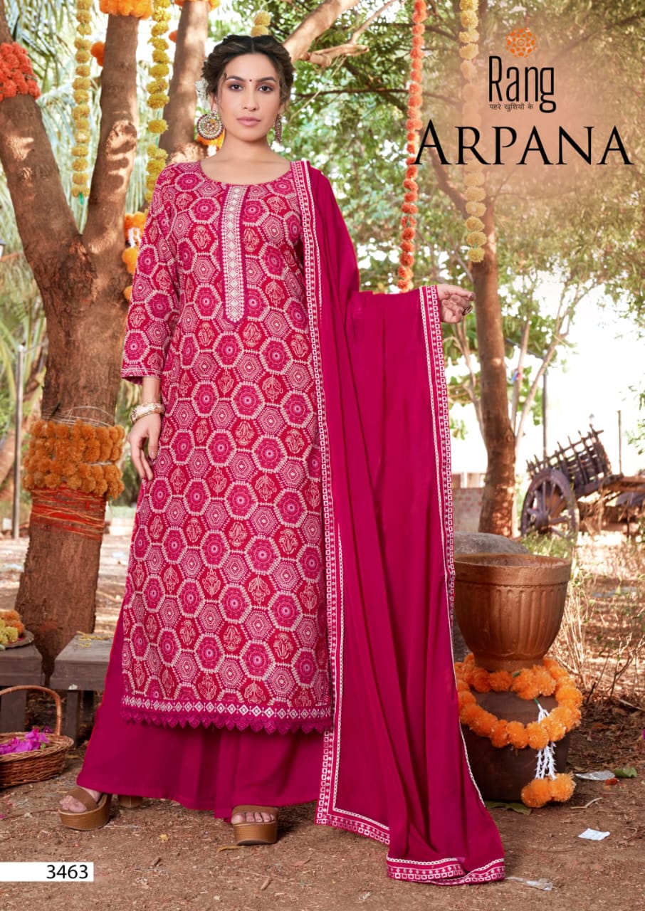 rang arpana cotton exclusive look salwar suit catalog