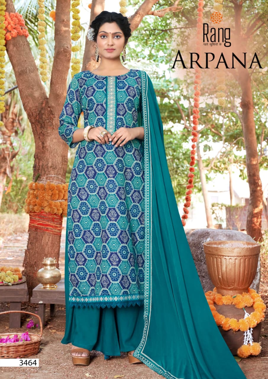 rang arpana cotton exclusive look salwar suit catalog