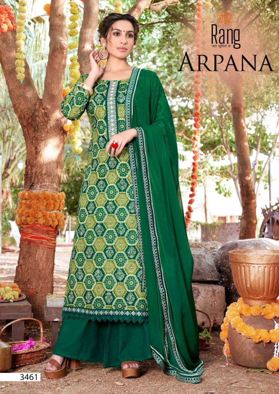 rang arpana cotton exclusive look salwar suit catalog