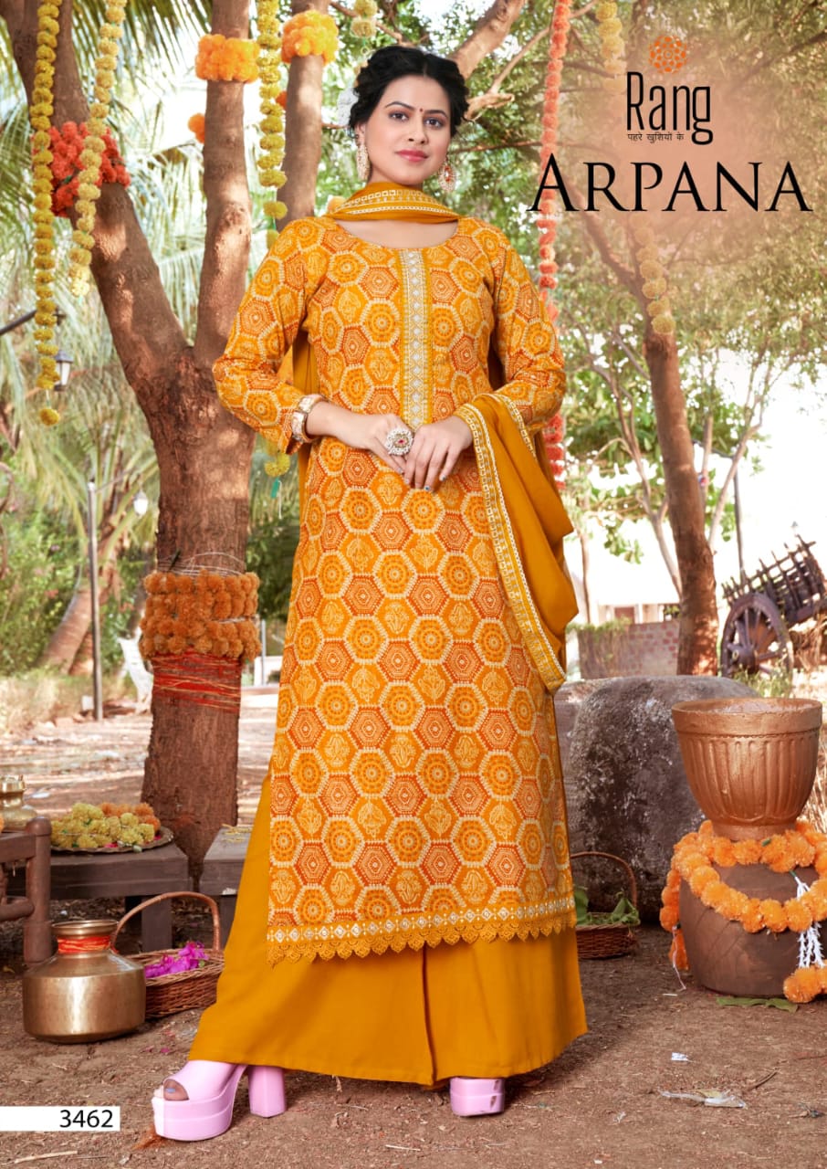 rang arpana cotton exclusive look salwar suit catalog