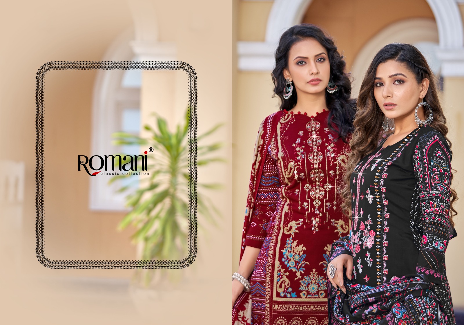 romani mareena vol m 14 cotton exclusive print salwar suit catalog