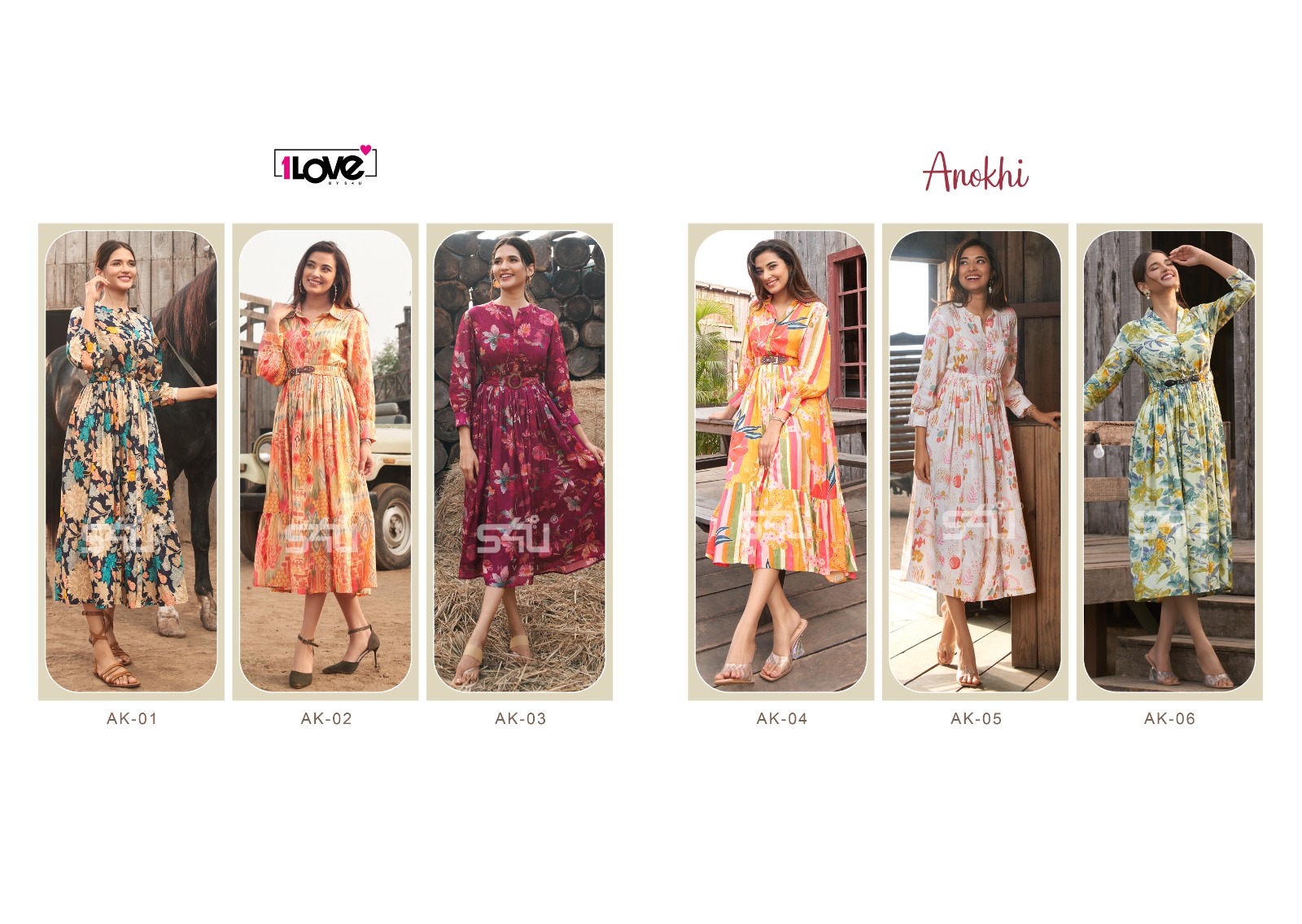 s4u anokhi cotton rayon gorgeous look kurti catalog