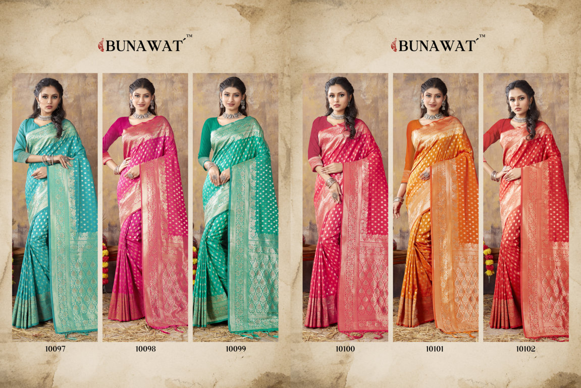 sangam print akansha Banarasi Silk elegant look saree catalog