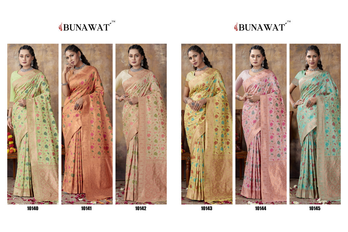 sangam print amanat silk gorgeous look saree catalog