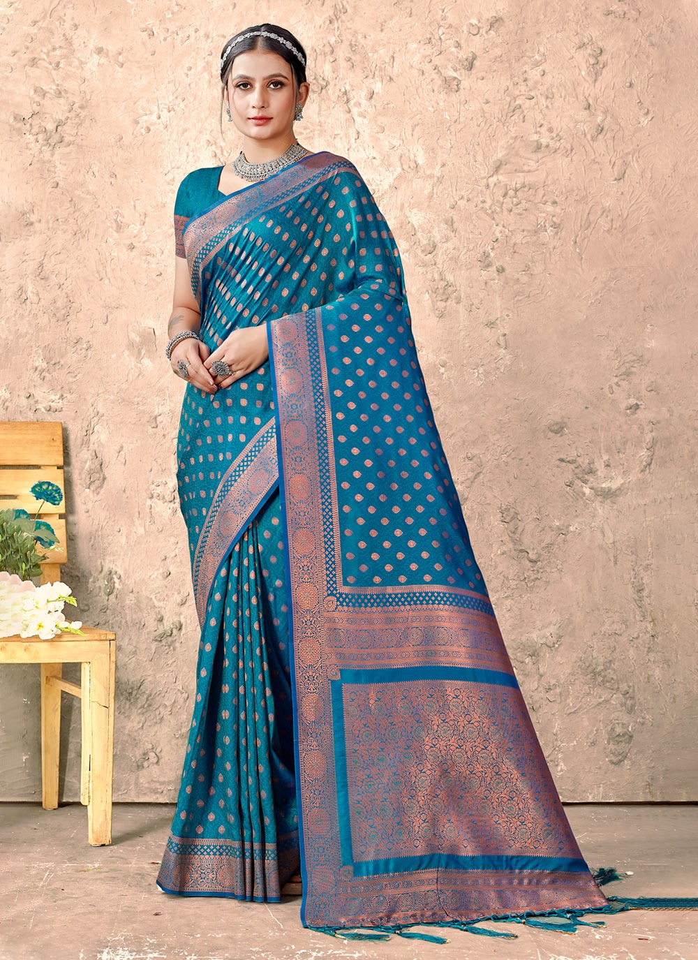 sangam print gulshan Kanjivaram Silk authentic fabrics saree catalog