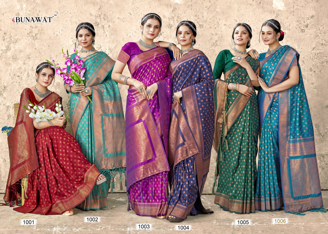 sangam print gulshan silk elegant saree catalog