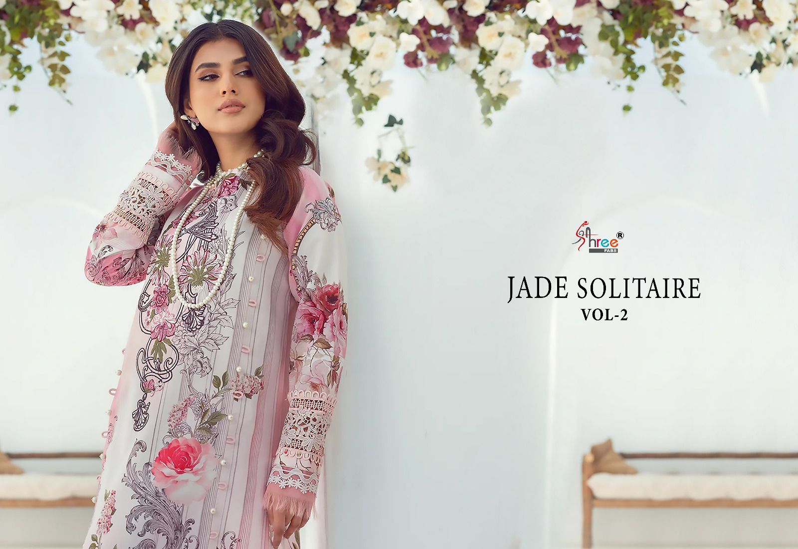 shree fabs jade solitaire 02 cotton decent embrodiery look salwar suit with cotton dupatta catalog