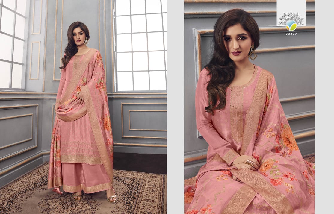 vinay fashion kaseesh zareena vol 7 dola jaquard gorgeous look gawon catalog