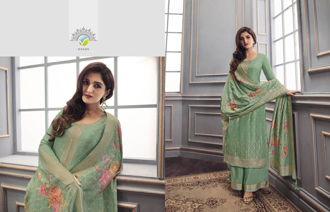 vinay fashion kaseesh zareena vol 7 dola jaquard gorgeous look gawon catalog