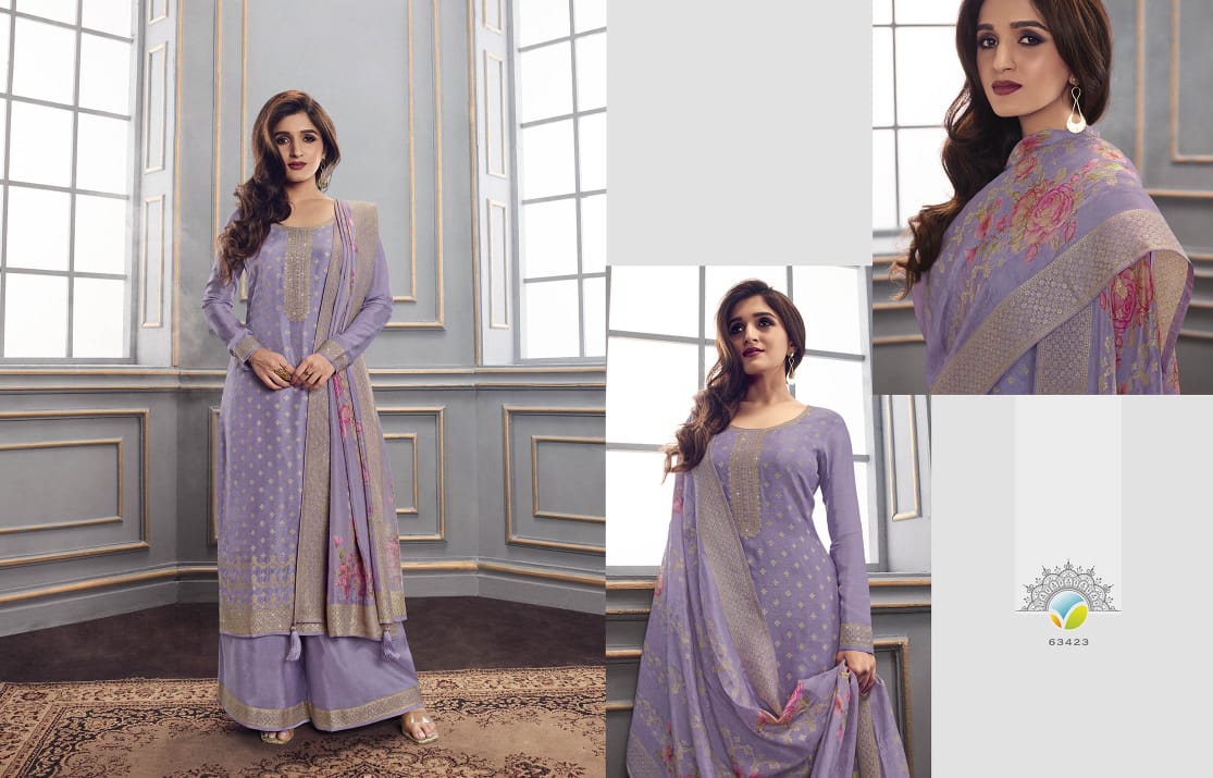 vinay fashion kaseesh zareena vol 7 dola jaquard gorgeous look gawon catalog