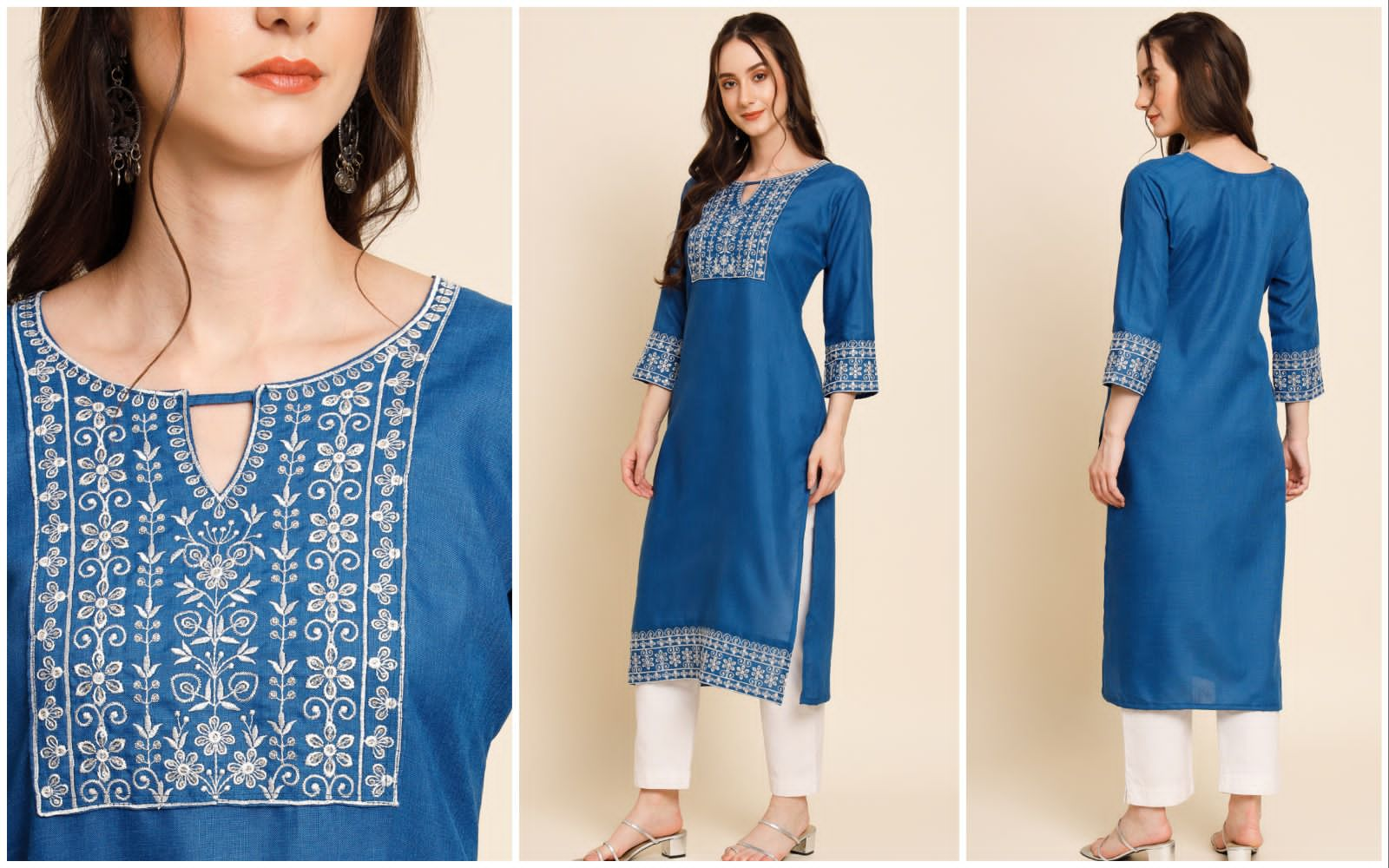 vivera international  brahmastra 3 cotton elegant kurti catalog