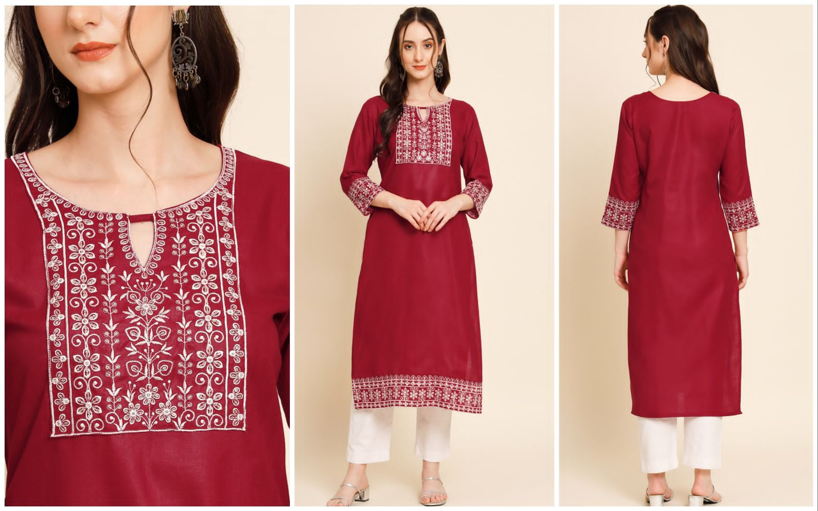 vivera international  brahmastra 3 cotton elegant kurti catalog