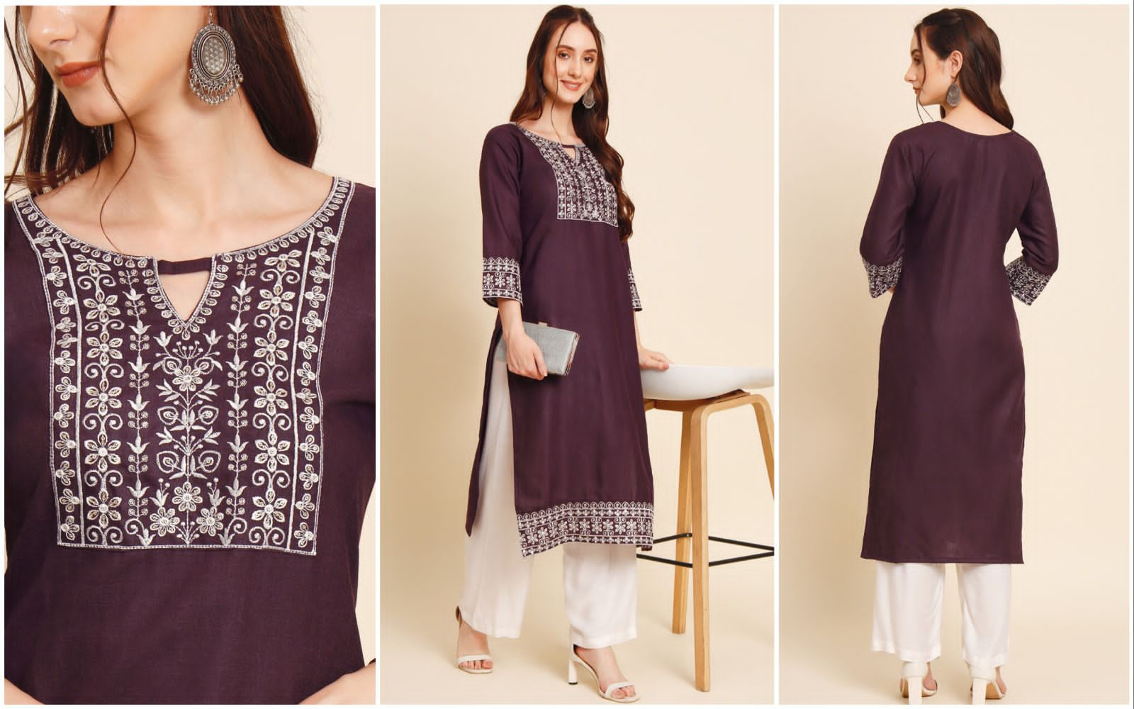 vivera international  brahmastra 3 cotton elegant kurti catalog