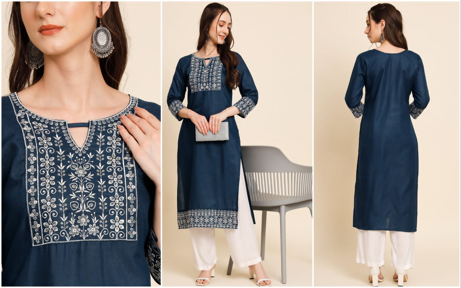 vivera international  brahmastra 3 cotton elegant kurti catalog