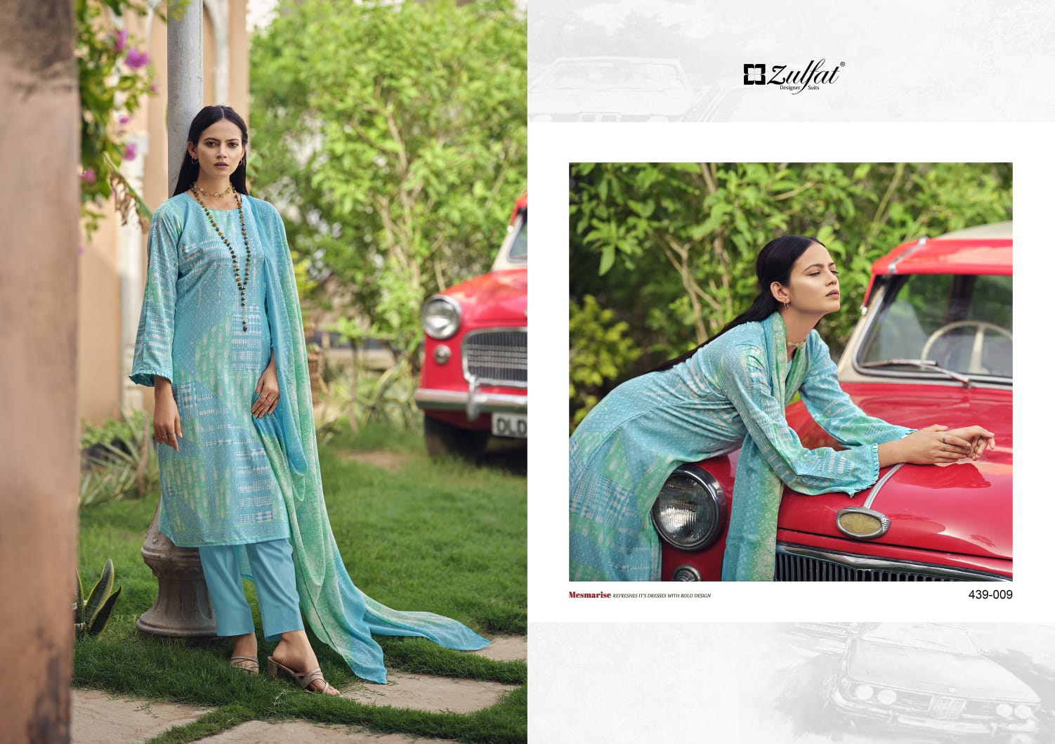 zulfat designer suit aurika cotton elegant look salwar suit catalog