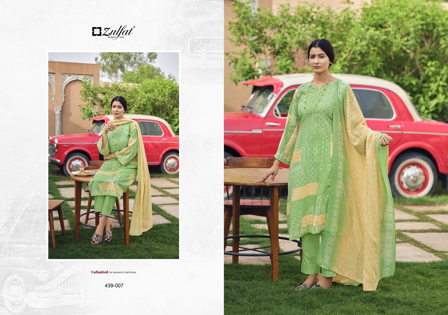 zulfat designer suit aurika cotton elegant look salwar suit catalog