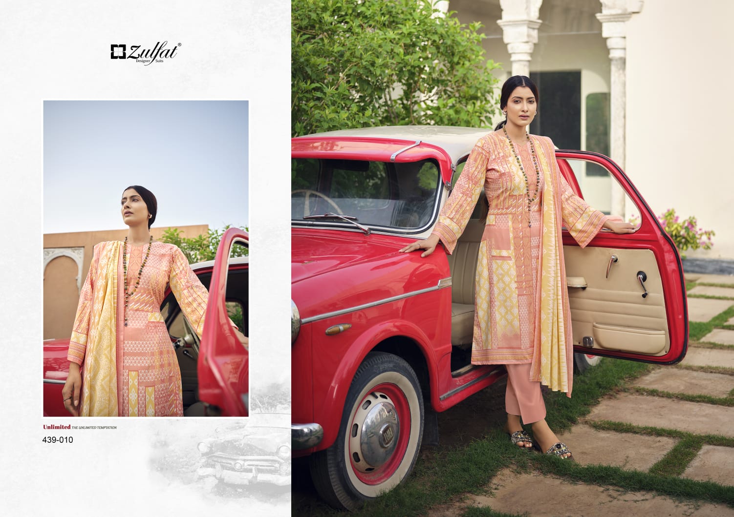 zulfat designer suit aurika cotton elegant look salwar suit catalog