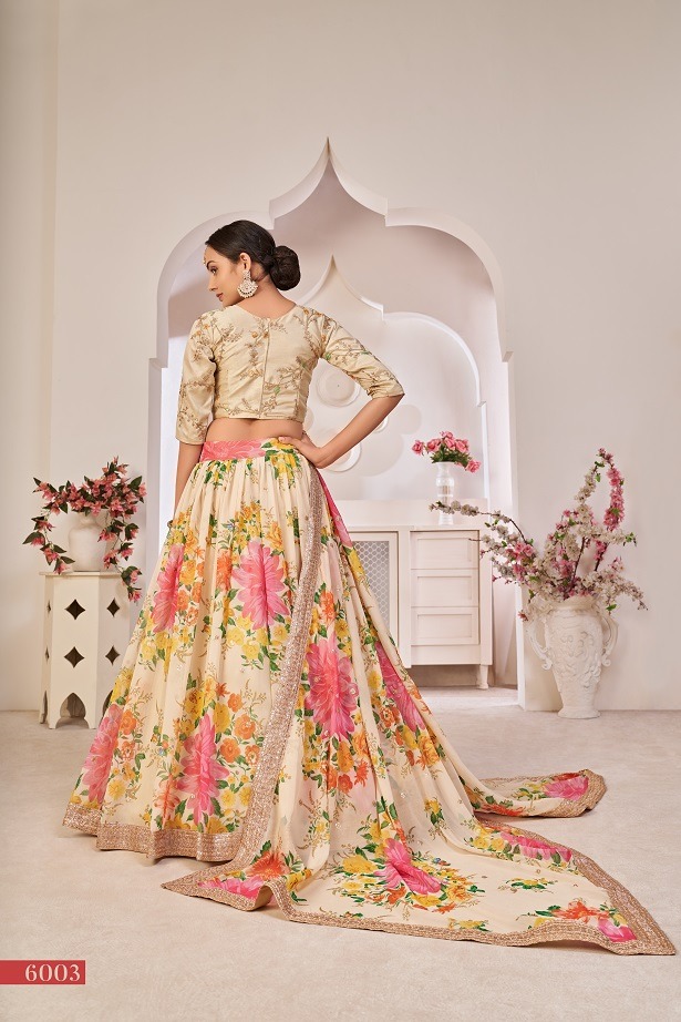 aawiya offcial lotus vol 1 Georgette elegant look lehngha single