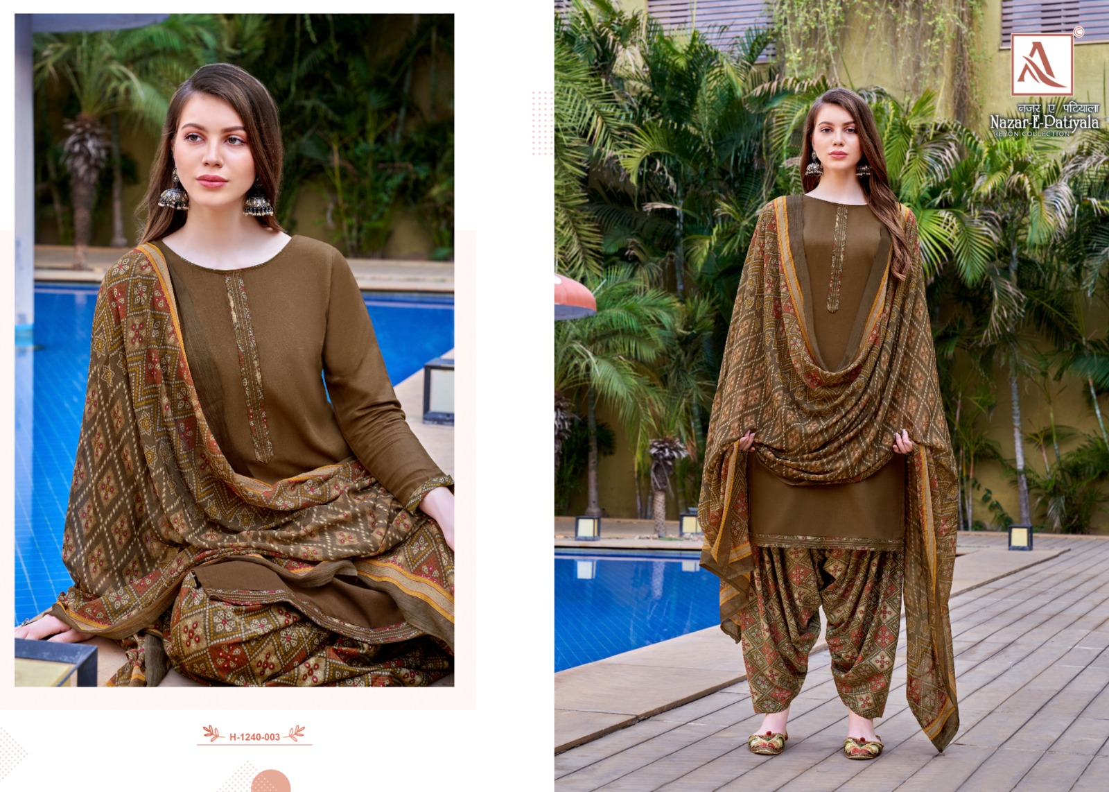 aloksuit nazar e patiyala rayon elegant salwar suit catalog