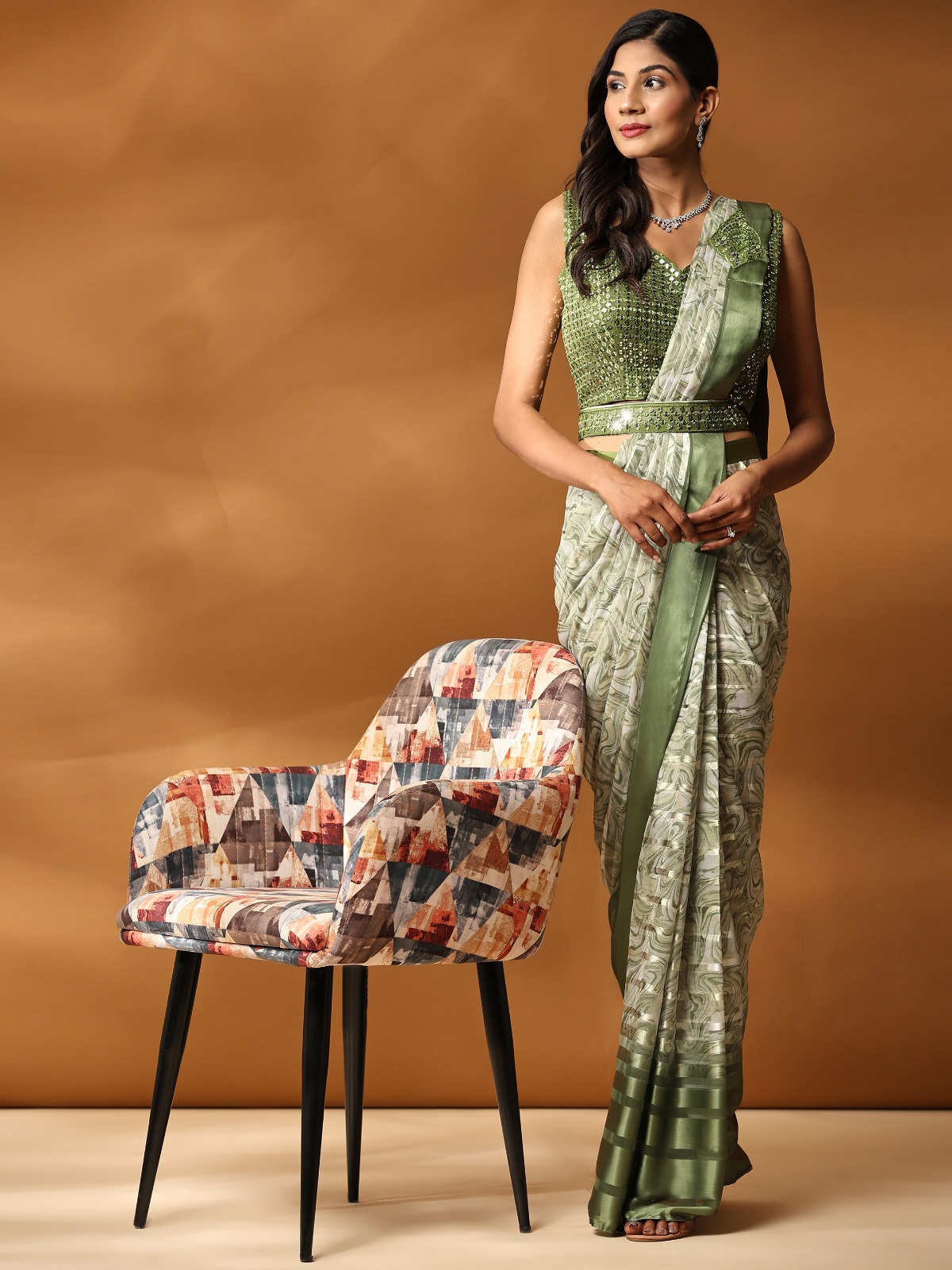 amoha trendz d no 1016353 satin astronishing look saree catalog