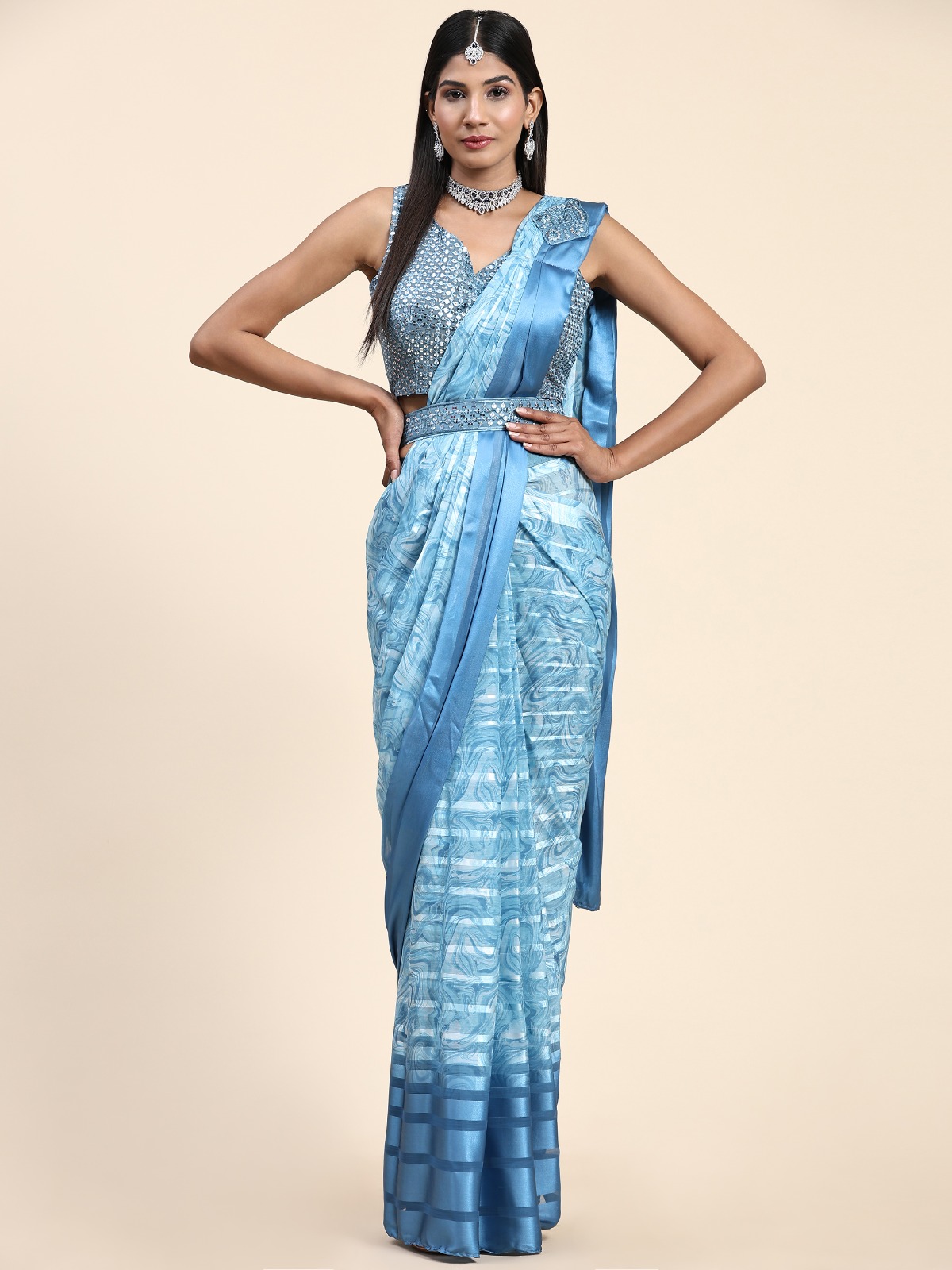 amoha trendz d no 1016353 satin astronishing look saree catalog