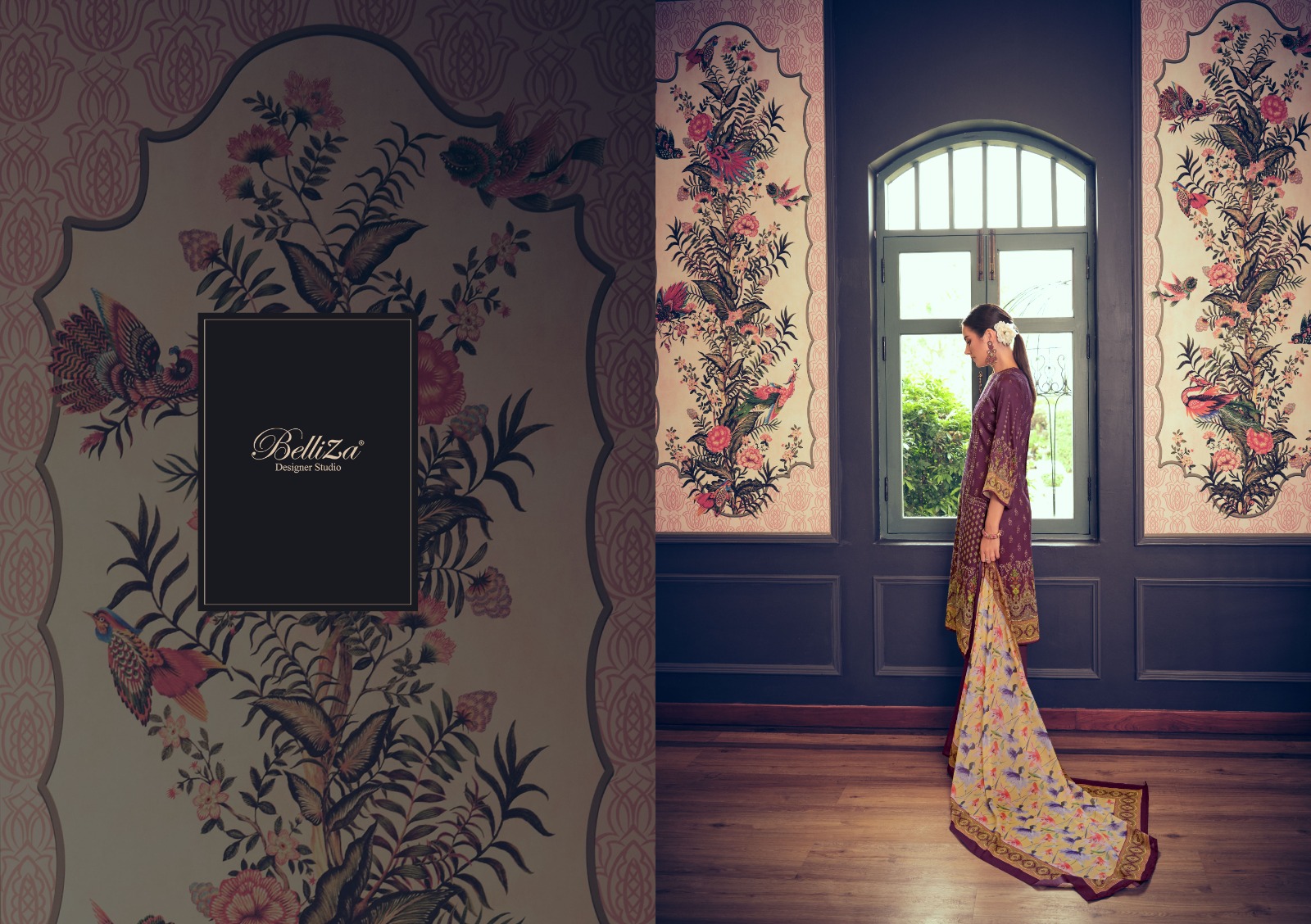 belliza designer studio Gulabo cotton exclusive print salwar suit catalog