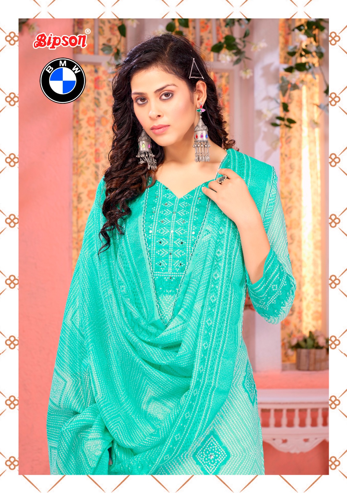 bipson fortuner 2221 cotton decent look salwar suit catalog