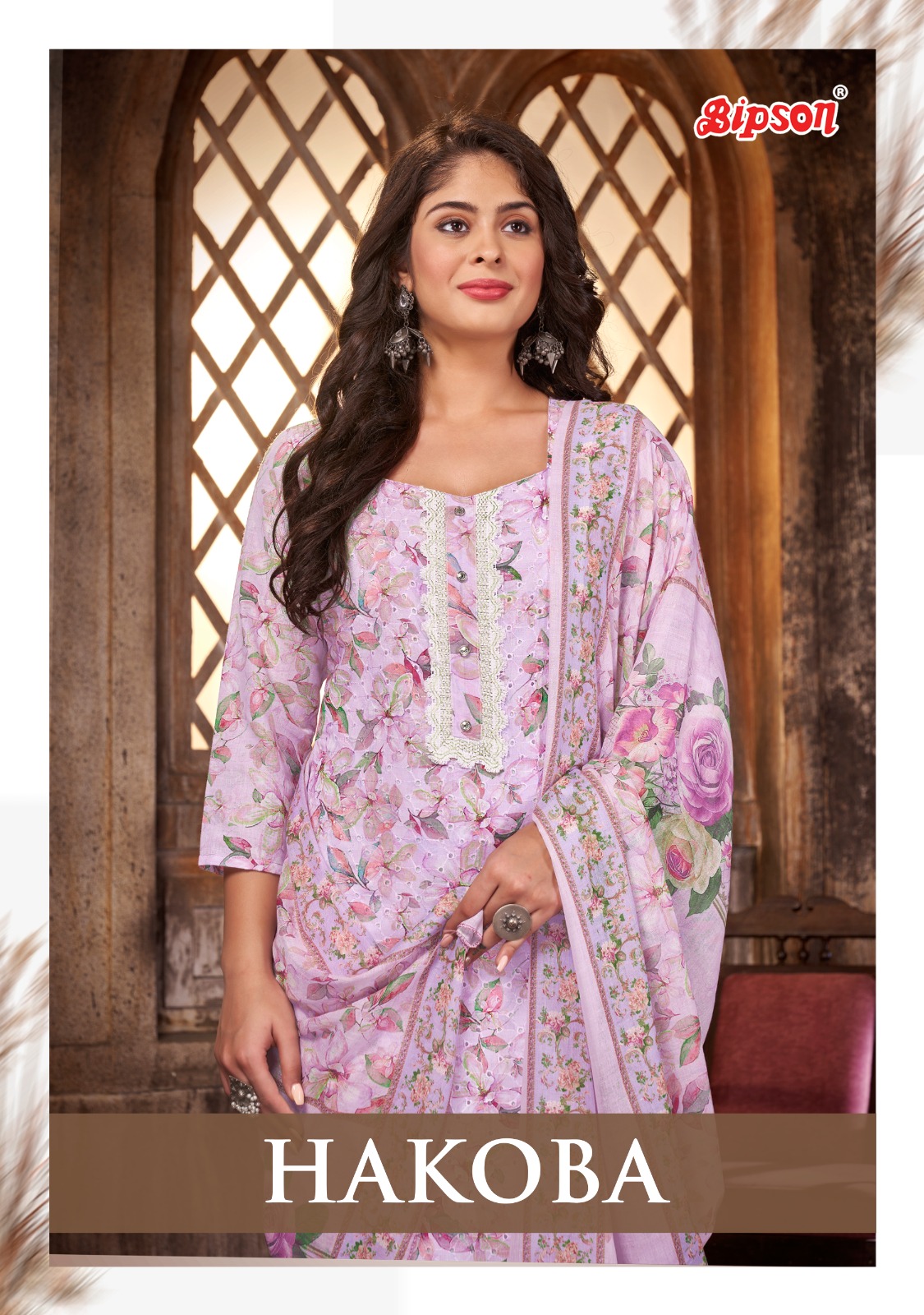 bipson prints hakoba 2174 cotton  exclusive print salwar suit catalog