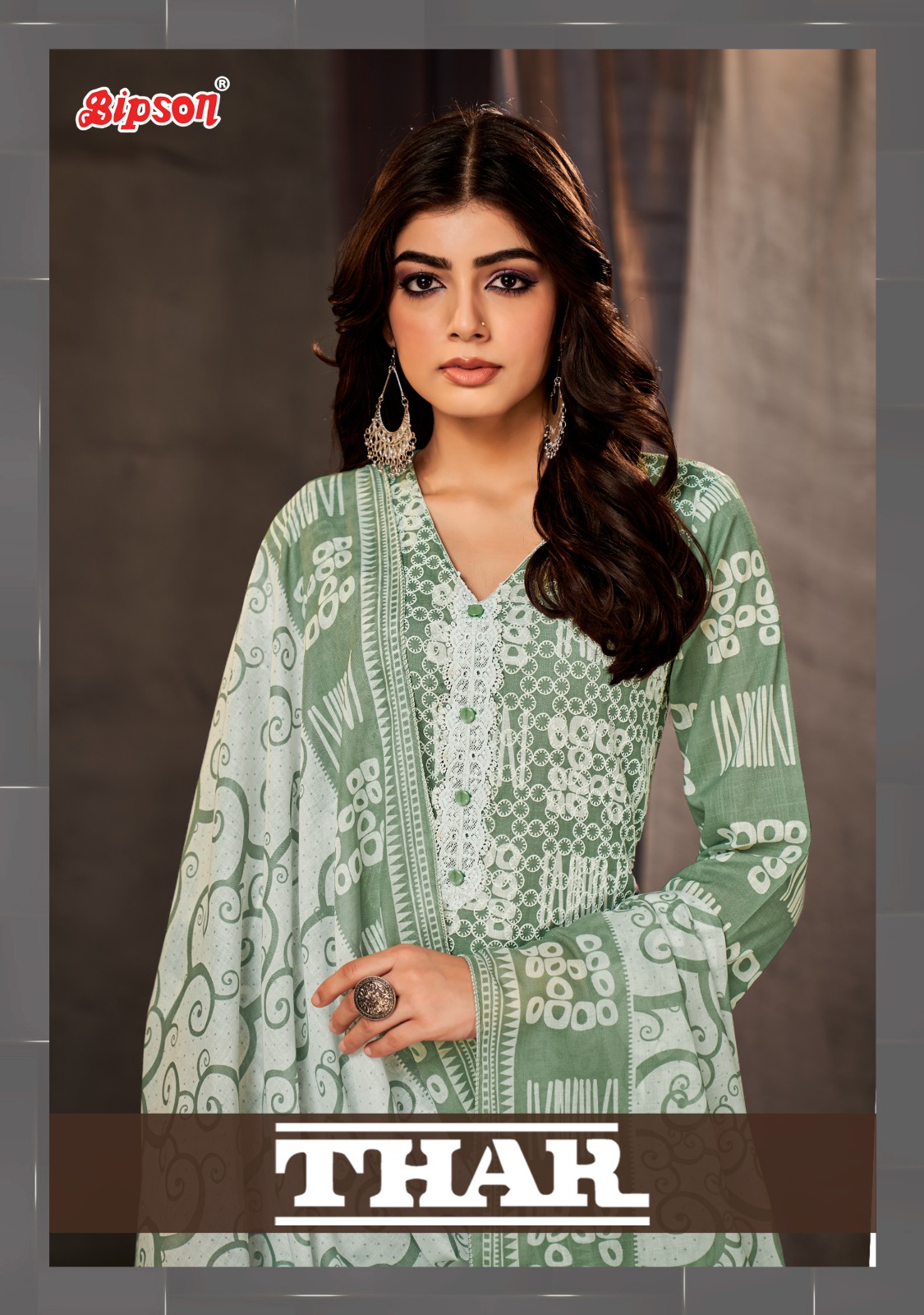 bipson thar 2195 cotton exclusive print salwar suit catalog