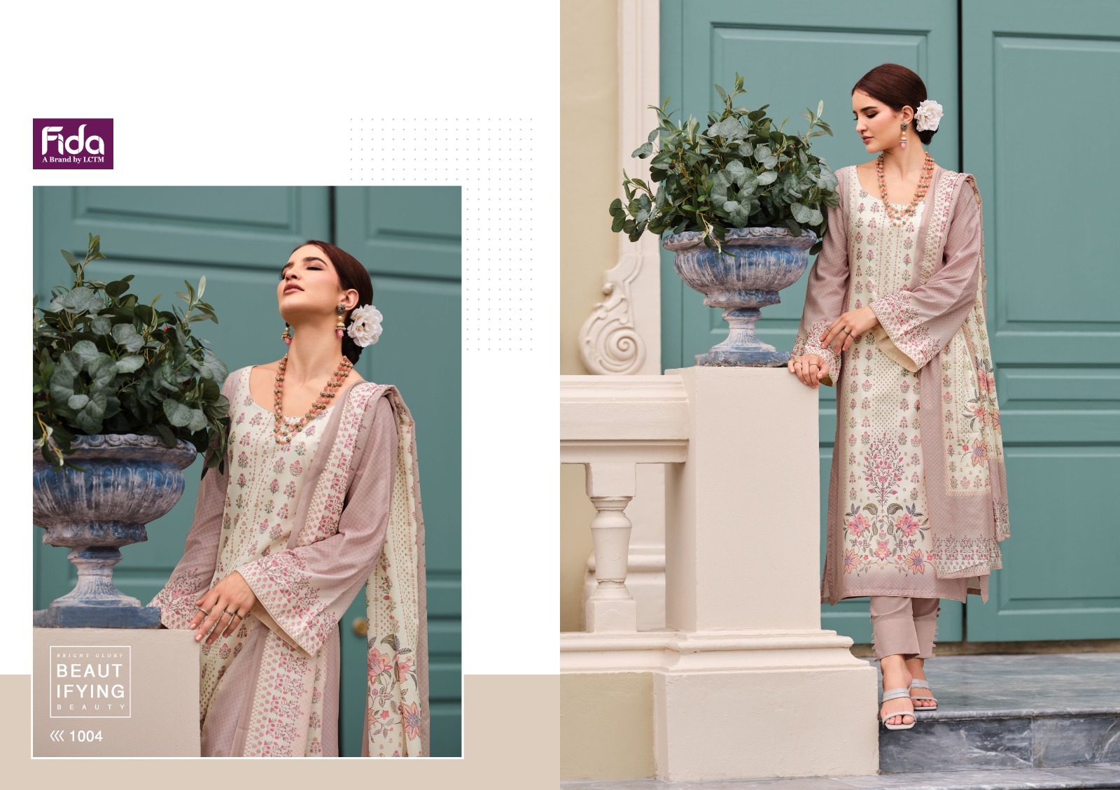 fida fizaa cotton gorgeous look salwar suit catalog