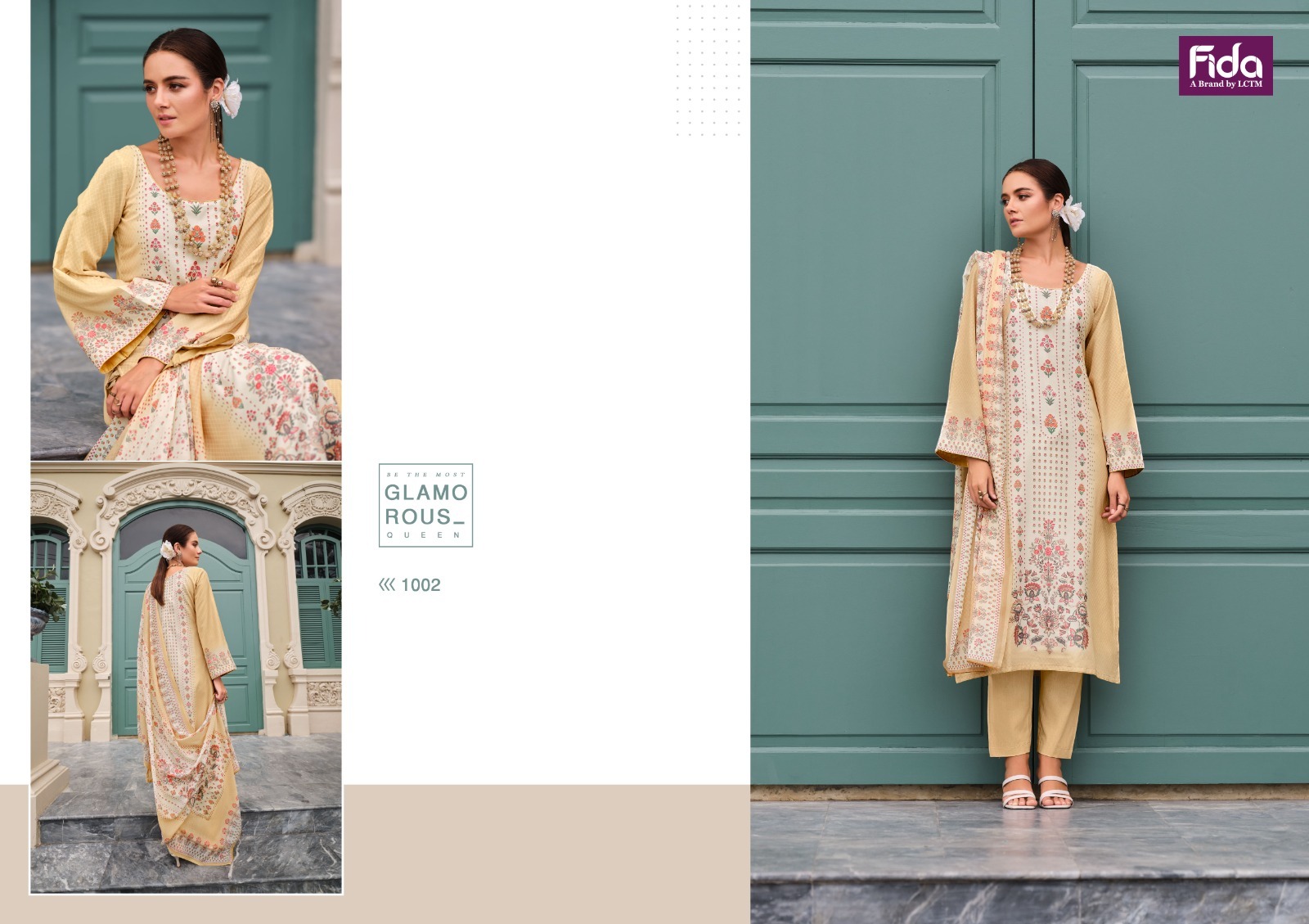 fida fizaa cotton gorgeous look salwar suit catalog