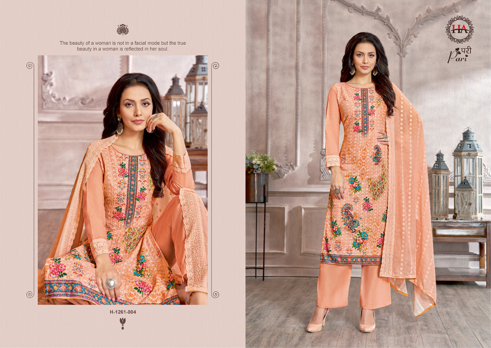 harshit alok suit pari cotton attrective print salwar suit catalog