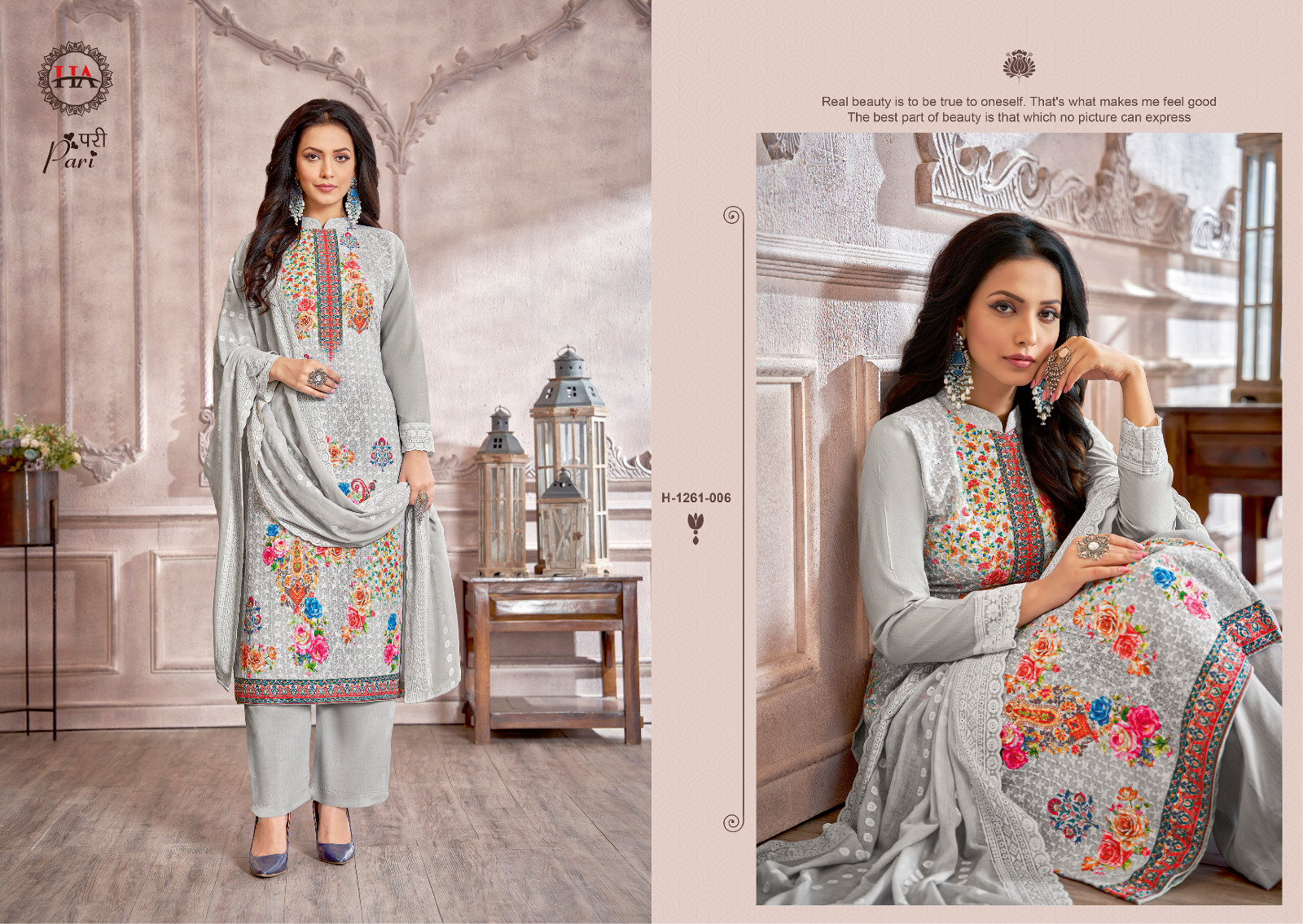 harshit alok suit pari cotton attrective print salwar suit catalog