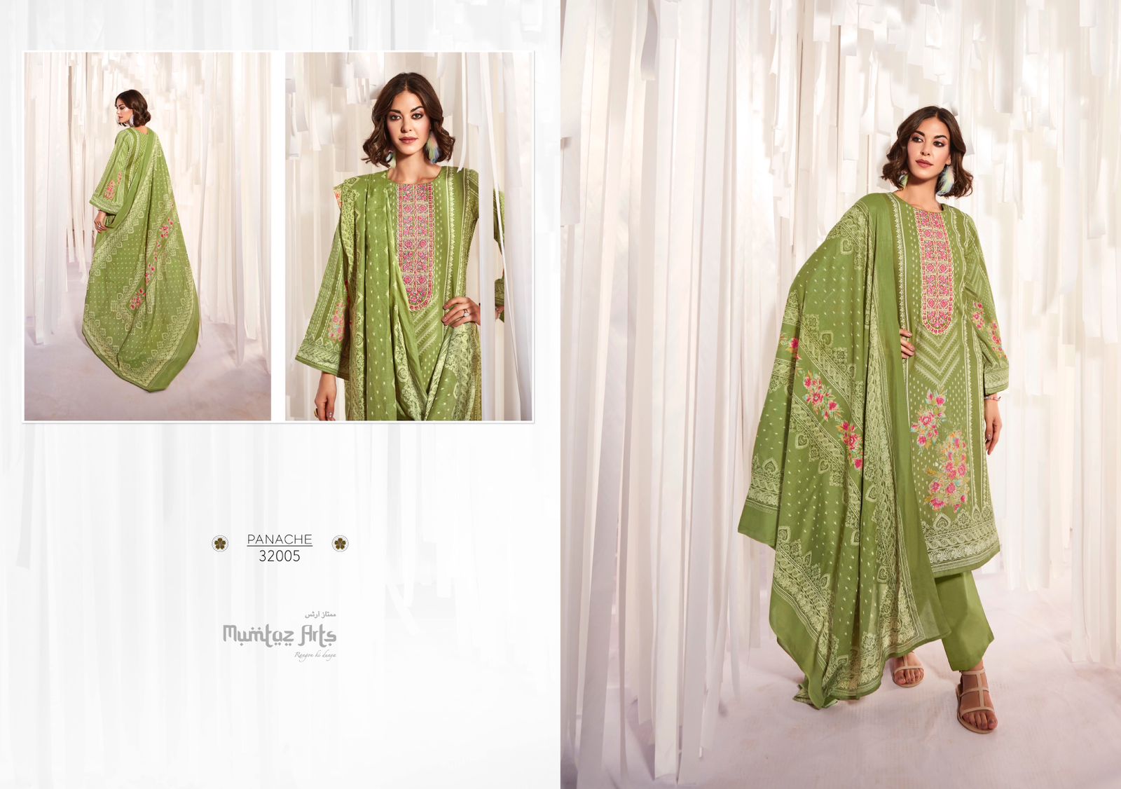 mumtaz art panache lawn elegant salwar suit catalog