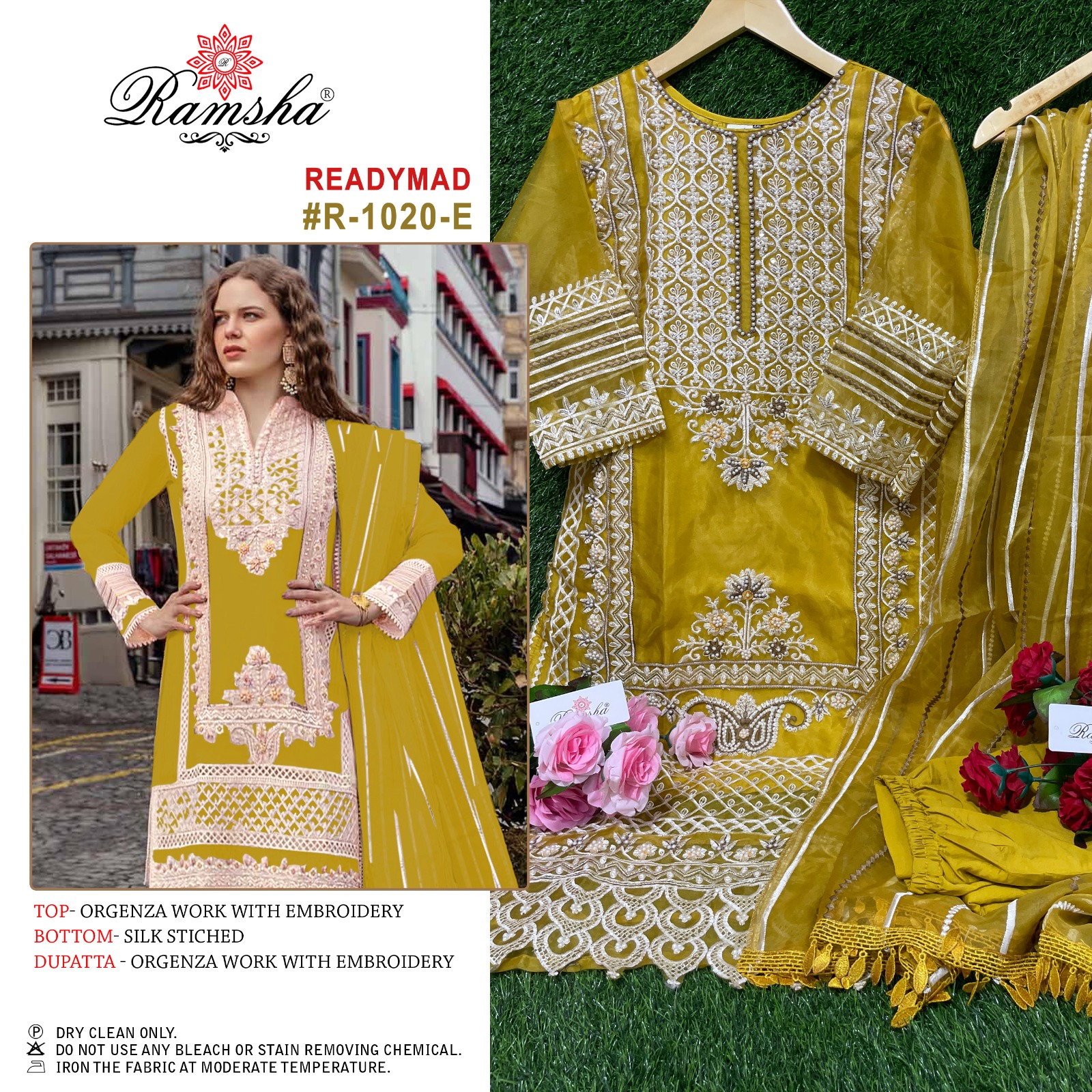 ramsha ramsha r 1020 orgenza innovative look salwar suit catalog