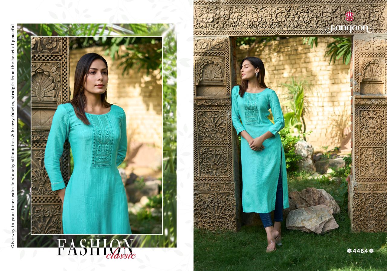 rangoon light line vol 12 fancy catchy look kurti catalog