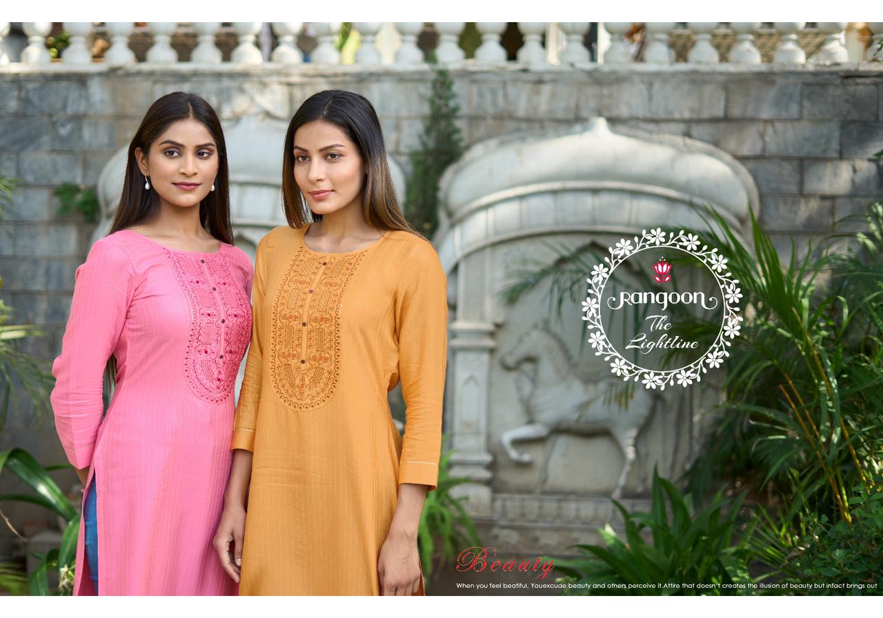 rangoon light line vol 12 fancy catchy look kurti catalog