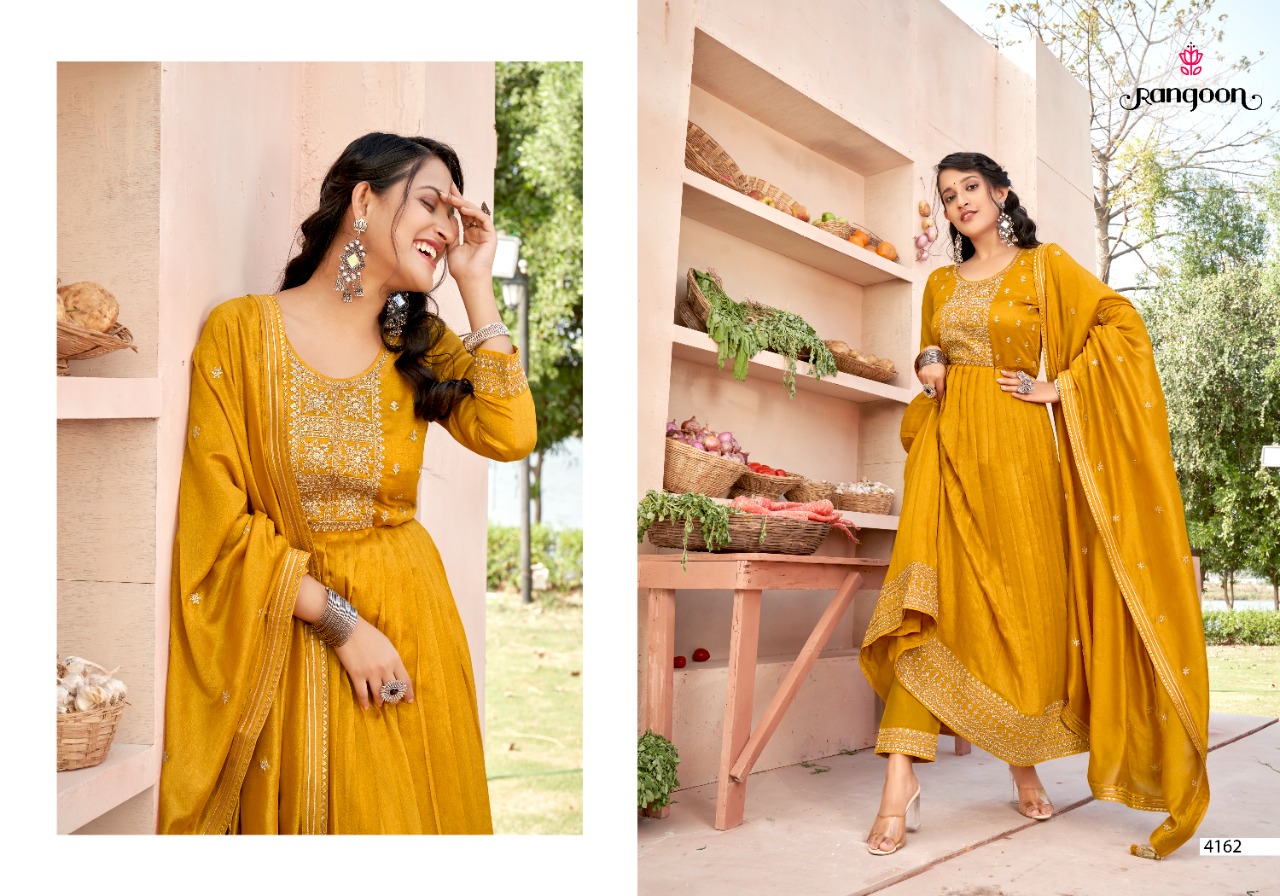 rangoon rooh vichitra silk elegant  top bottom with dupatta catalog