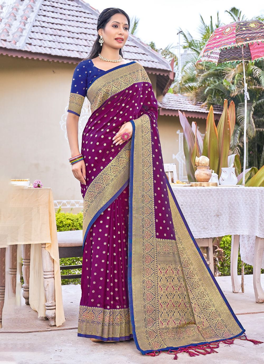 sangam print ayan silk silk gorgeous look saree catalog