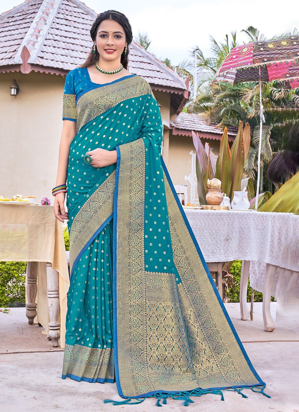 sangam print ayan silk silk gorgeous look saree catalog