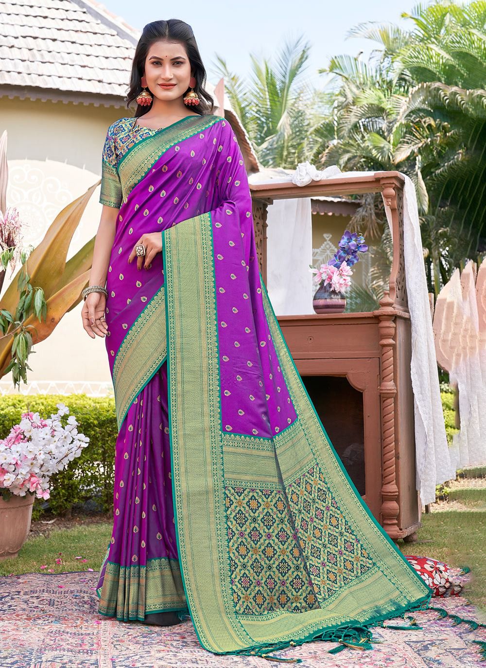 sangam print mahima silk  regal look saree catalog