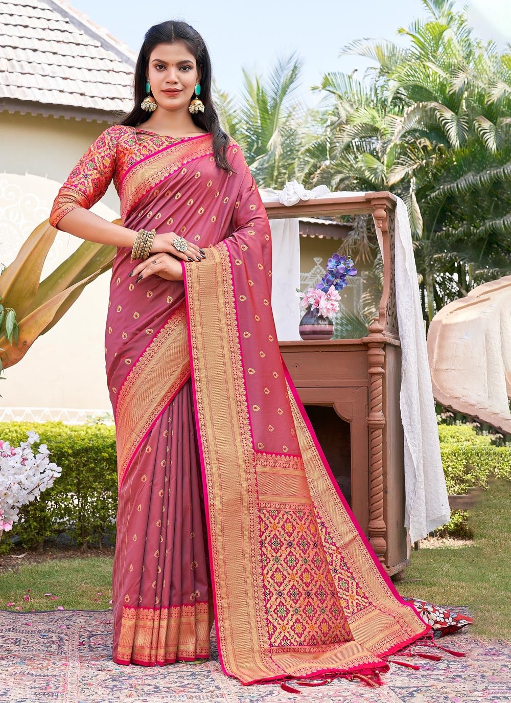 sangam print mahima silk  regal look saree catalog