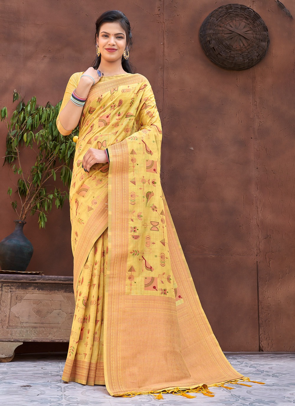 sangam print mannat silk silk georgeous look saree catalog