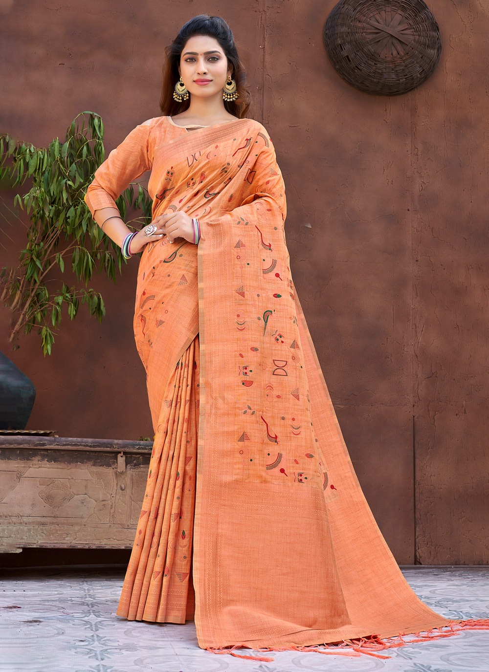 sangam print mannat silk silk georgeous look saree catalog