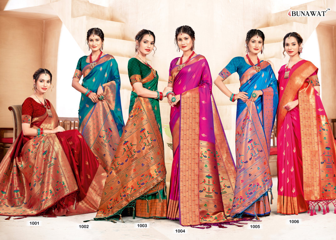 sangam print shubhmangal silk gorgeous look saree catalog