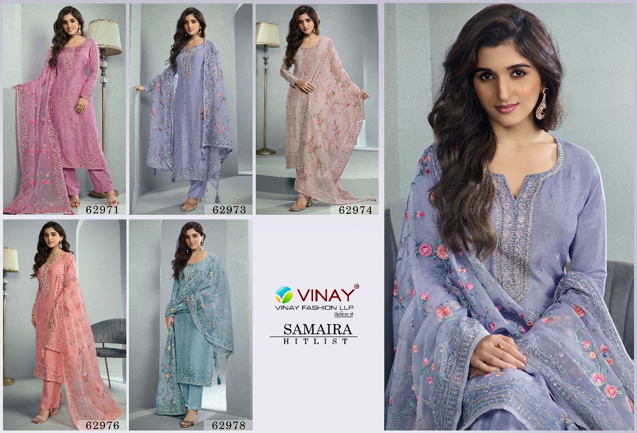 vinay fashion Kaseesh samaira dola attrective look salwar suit cataloug